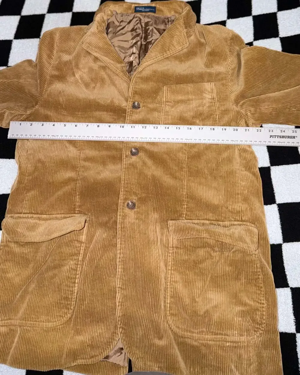 Polo by Ralph Lauren Men's Brown Corduroy Blazer Jacket Size L